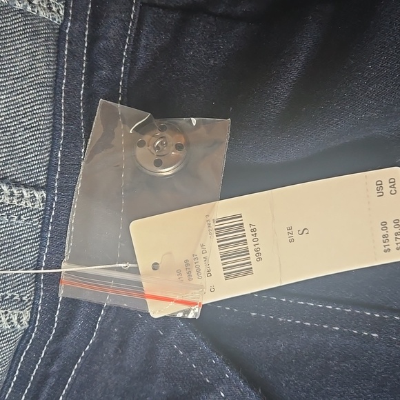 NWT Pilcro Halter Deep-V Seamed Open-Back Mini Dress - Picture 8 of 12